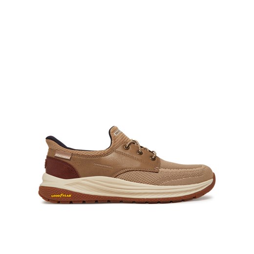 Skechers Sneakersy Meroe-Alden 205467/TPE Beżowy ze sklepu MODIVO w kategorii Buty sportowe męskie - zdjęcie 182709135