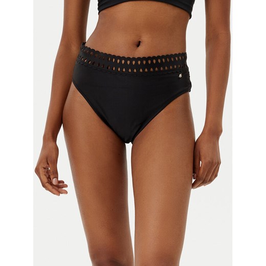 BOSS Dół od bikini Eyelet 50540672 Czarny Regular Fit ze sklepu MODIVO w kategorii Stroje kąpielowe - zdjęcie 182709156