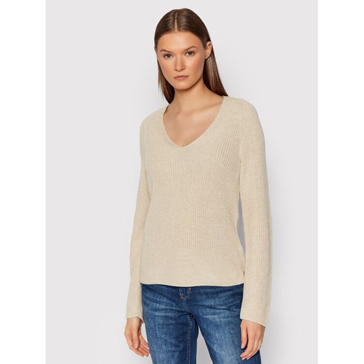 Marc O'Polo Sweter B01 6059 60097 Beżowy Regular Fit ze sklepu MODIVO w kategorii Swetry damskie - zdjęcie 182709196
