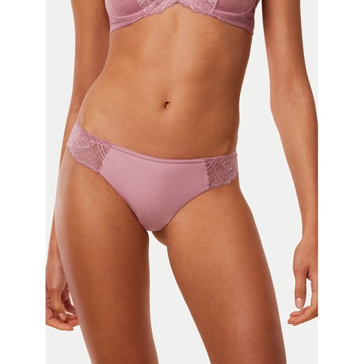 Triumph Figi brazylijskie Wild Peony Florale 10209603 Różowy ze sklepu MODIVO w kategorii Majtki damskie - zdjęcie 182709229