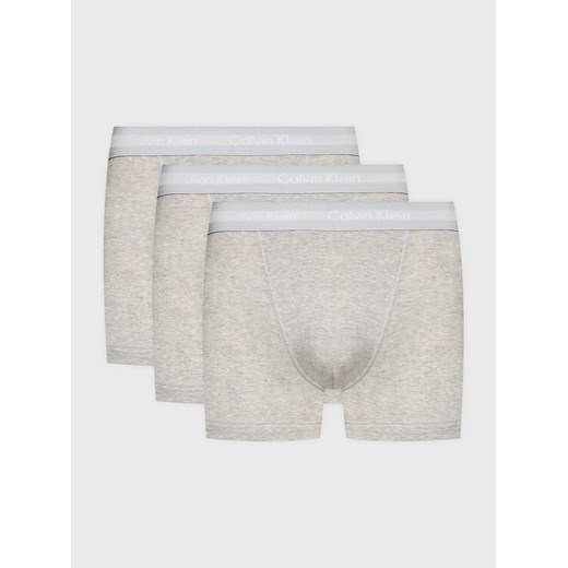 Calvin Klein Underwear Komplet 3 par bokserek 0000U2662G Szary ze sklepu MODIVO w kategorii Majtki męskie - zdjęcie 182709238