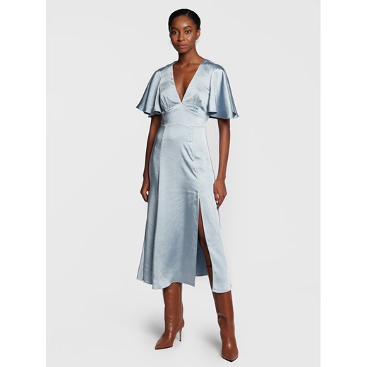 Ted Baker Sukienka koktajlowa Immie 263112 Błękitny Regular Fit ze sklepu MODIVO w kategorii Sukienki - zdjęcie 182709449