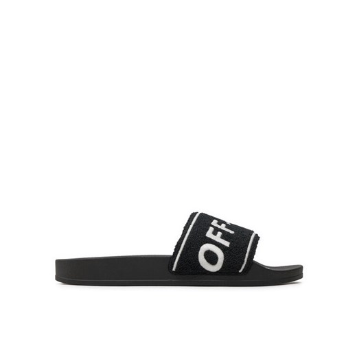 Off-White Klapki OMIC001S22MAT0031001 Czarny ze sklepu MODIVO w kategorii Klapki męskie - zdjęcie 182709536