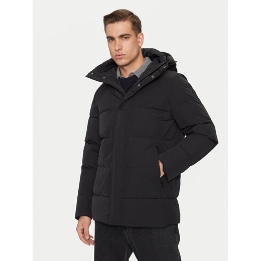 La Martina Kurtka puchowa ZMO002 PA082 Czarny Regular Fit ze sklepu MODIVO w kategorii Kurtki męskie - zdjęcie 182709545