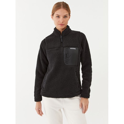Columbia Polar West Bend™ 1/4 Zip Pullover Czarny Regular Fit ze sklepu MODIVO w kategorii Bluzy damskie - zdjęcie 182709629