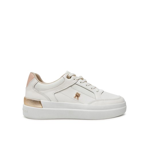 Tommy Hilfiger Sneakersy Lux Hardware Court Sneaker FW0FW07997 Écru Tommy Hilfiger 41 MODIVO