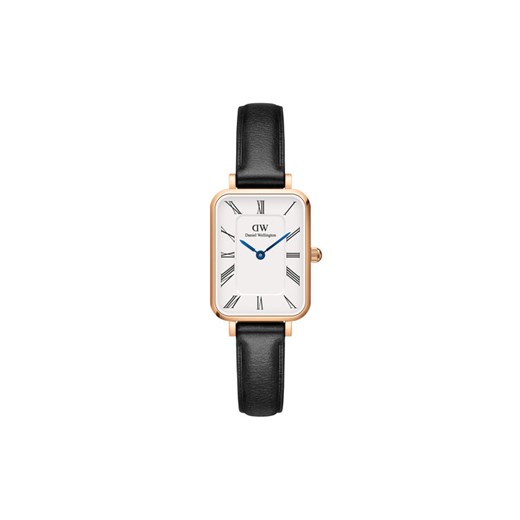Daniel Wellington Zegarek Quadro Roman Numerals Sheffield DW00100689 Czarny ze sklepu MODIVO w kategorii Zegarki - zdjęcie 182709755