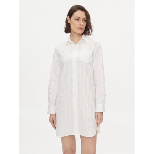 Lauren Ralph Lauren Koszula nocna ILN32305 Biały ze sklepu MODIVO w kategorii Koszule nocne - zdjęcie 182709788