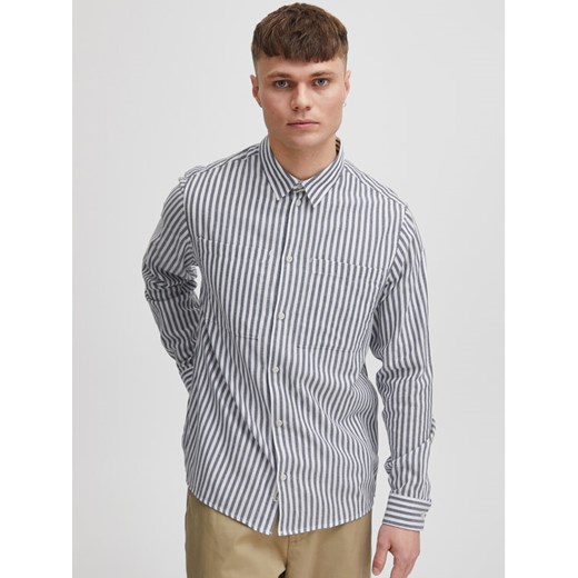 Solid Koszula 21107889 Niebieski Regular Fit ze sklepu MODIVO w kategorii Koszule męskie - zdjęcie 182709816
