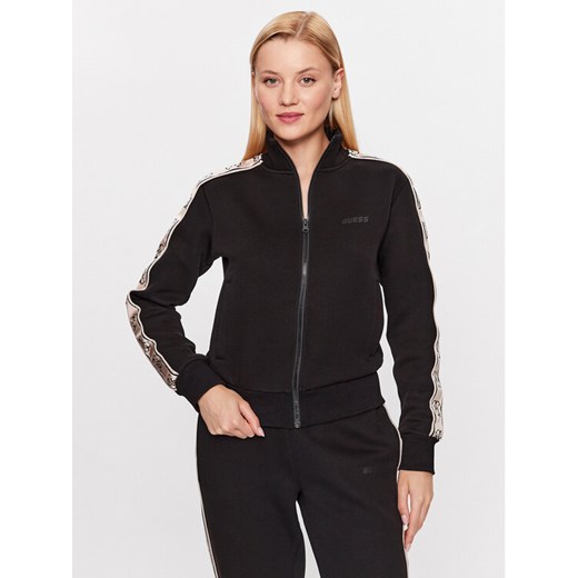 Guess Bluza V2YQ16 KB3P2 Czarny Regular Fit ze sklepu MODIVO w kategorii Bluzy damskie - zdjęcie 182709827