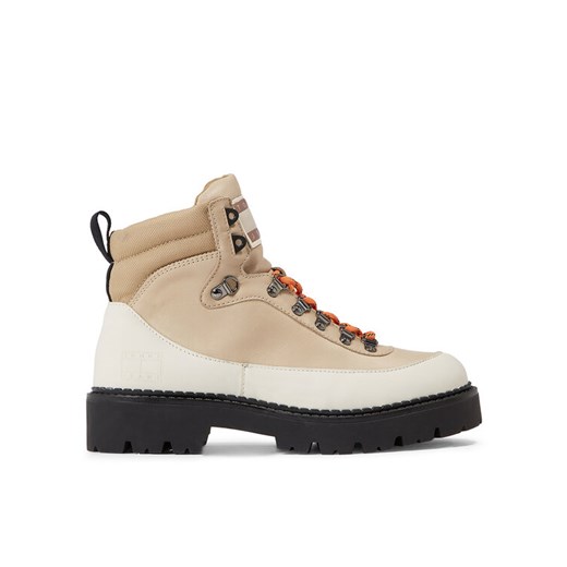 Tommy Jeans Trapery Tjm Boot Hiker EM0EM01252 Beżowy ze sklepu MODIVO w kategorii Buty zimowe męskie - zdjęcie 182709848