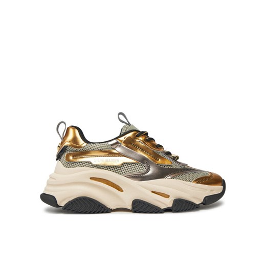Steve Madden Sneakersy Possession-E SM19000033 Srebrny ze sklepu MODIVO w kategorii Buty sportowe damskie - zdjęcie 182709878