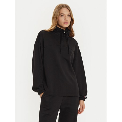 Champion Bluza 117540 Czarny Loose Fit ze sklepu MODIVO w kategorii Bluzy damskie - zdjęcie 182709925