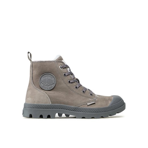 Palladium Trapery Pampa Hi Zip Wl 95982-055-M Szary ze sklepu MODIVO w kategorii Workery damskie - zdjęcie 182709955