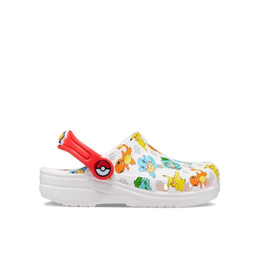 Crocs Klapki Classic Pokemon Clog Kids 207739 Biały ze sklepu MODIVO w kategorii Klapki dziecięce - zdjęcie 182709967