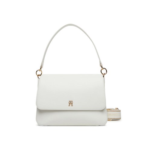 Tommy Hilfiger Torebka Th Joy Shoulder Bag AW0AW16815 Biały ze sklepu MODIVO w kategorii Listonoszki - zdjęcie 182710027