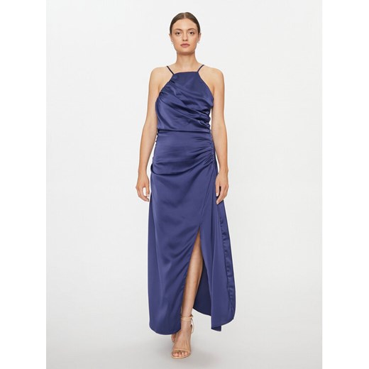 YAS Sukienka koktajlowa 26031521 Granatowy Regular Fit Yas L MODIVO