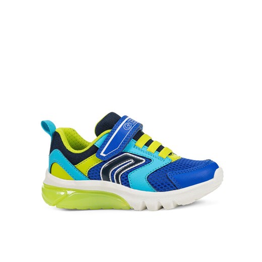 Geox Sneakersy J Ciberdron J45LBC 1454 C4344 D Niebieski ze sklepu MODIVO w kategorii Buty sportowe dziecięce - zdjęcie 182710085