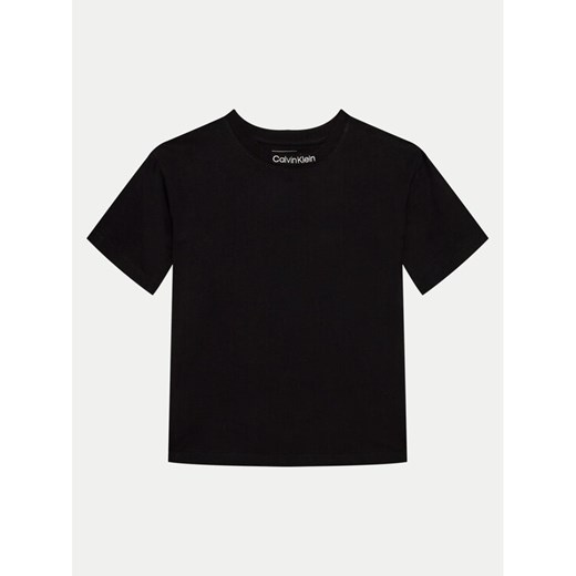 Calvin Klein Jeans T-Shirt IB0IB02353 Czarny Relaxed Fit ze sklepu MODIVO w kategorii T-shirty chłopięce - zdjęcie 182710116