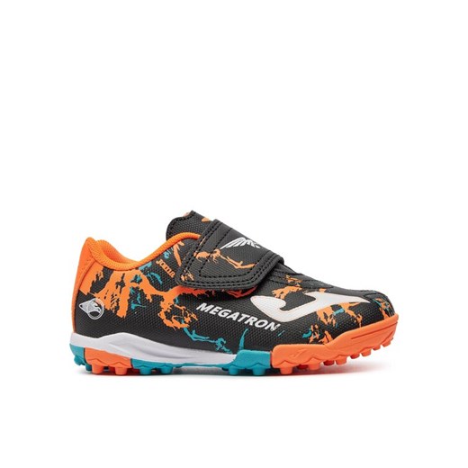 Joma Buty do piłki nożnej Megatron Jr 2401 MEJS2401TFV Czarny ze sklepu MODIVO w kategorii Buty sportowe dziecięce - zdjęcie 182710117