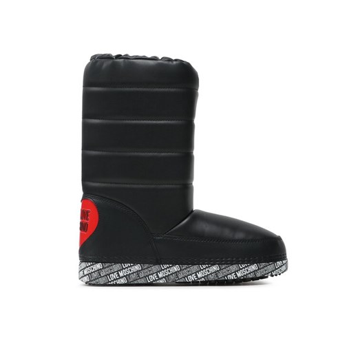 LOVE MOSCHINO Śniegowce JA24162G1HIT400B Czarny ze sklepu MODIVO w kategorii Śniegowce damskie - zdjęcie 182710137