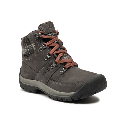 Keen Trekkingi Kaci III Winter Mid Wp 1026719 Szary ze sklepu MODIVO w kategorii Buty trekkingowe damskie - zdjęcie 182710175