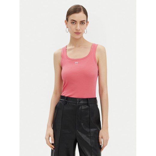 PINKO Top 100807 A2C1 Różowy Regular Fit ze sklepu MODIVO w kategorii Bluzki damskie - zdjęcie 182710325