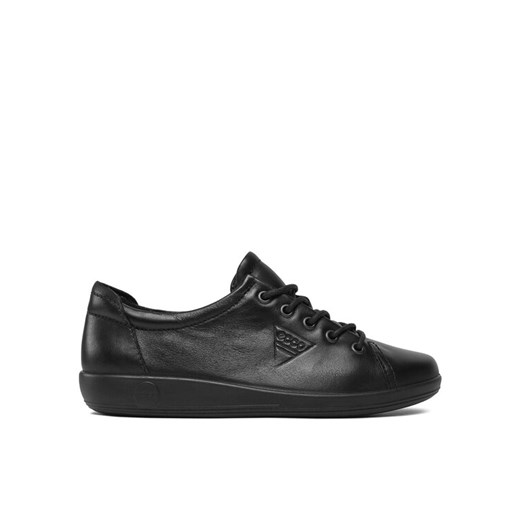 ECCO Sneakersy Soft 2.0 20650356723 Czarny ze sklepu MODIVO w kategorii Buty sportowe damskie - zdjęcie 182710376