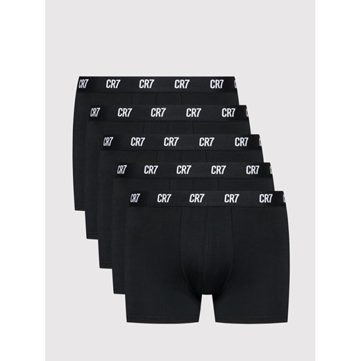 Cristiano Ronaldo CR7 Komplet 5 par bokserek Basic Trunk 5-Pack 8106-49-2900 Czarny ze sklepu MODIVO w kategorii Majtki męskie - zdjęcie 182710416