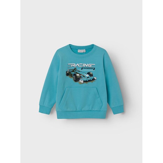 NAME IT Bluza 13220395 Niebieski Regular Fit ze sklepu MODIVO w kategorii Bluzy chłopięce - zdjęcie 182710418