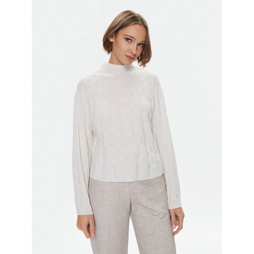 Marella Sweter Kartal 2333660736200 Biały Regular Fit ze sklepu MODIVO w kategorii Swetry damskie - zdjęcie 182710425