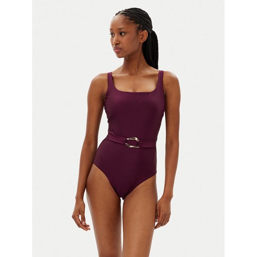 Hunkemöller Strój kąpielowy Costa 301262 Fioletowy ze sklepu MODIVO w kategorii Stroje kąpielowe - zdjęcie 182710506