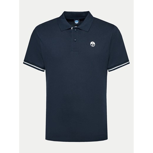 North Sails Polo 692457 Granatowy Regular Fit ze sklepu MODIVO w kategorii T-shirty męskie - zdjęcie 182710509