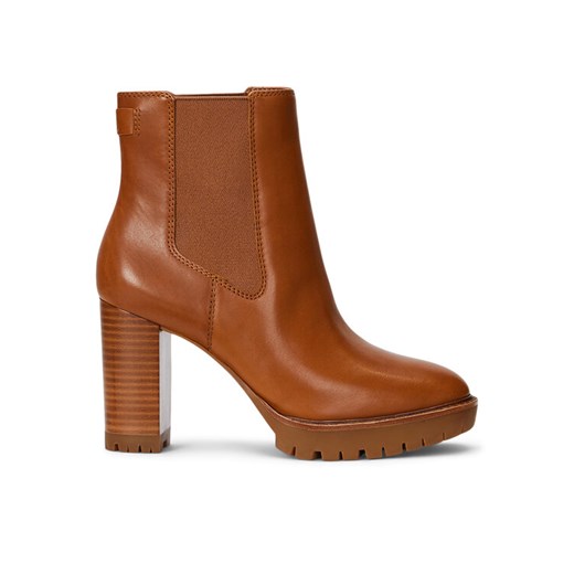 LAUREN RALPH LAUREN Botki 802937818003 Brązowy ze sklepu MODIVO w kategorii Botki - zdjęcie 182710566