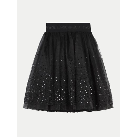 Karl Lagerfeld Kids Spódnica tiulowa Z30199 D Czarny Regular Fit ze sklepu MODIVO w kategorii Spódnice dziewczęce - zdjęcie 182710588