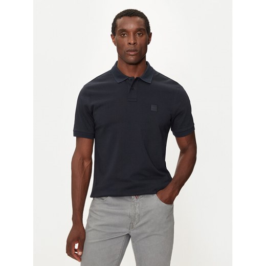 Boss Polo Passenger 50507803 Granatowy Slim Fit ze sklepu MODIVO w kategorii T-shirty męskie - zdjęcie 182710606