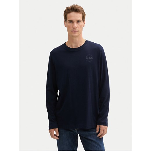 Tom Tailor Longsleeve 1043992 Granatowy Regular Fit ze sklepu MODIVO w kategorii T-shirty męskie - zdjęcie 182710667