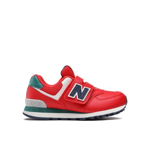 New Balance Sneakersy PV574CU Czerwony ze sklepu MODIVO w kategorii Buty sportowe dziecięce - zdjęcie 182710676