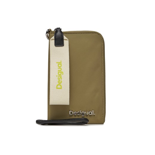 Desigual Torebka na telefon 24SAYY03 Khaki ze sklepu MODIVO w kategorii Etui - zdjęcie 182710716