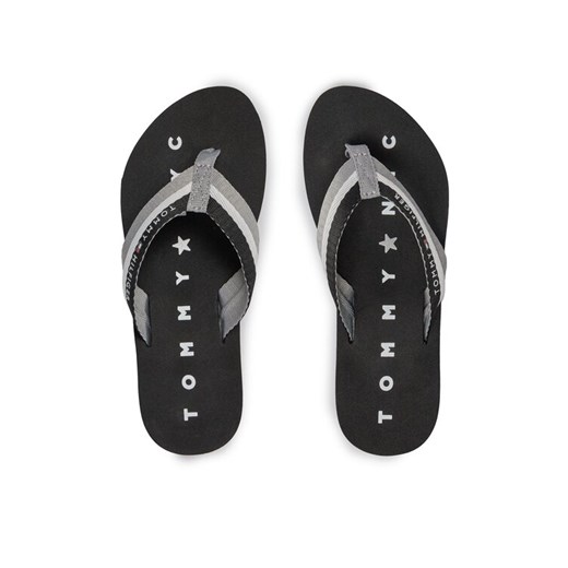 Tommy Hilfiger Japonki Tommy Loves Ny Beach Sandal FW0FW02370 Szary Tommy Hilfiger 36 MODIVO