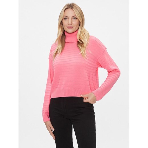 ONLY Golf 15294524 Różowy Regular Fit ze sklepu MODIVO w kategorii Swetry damskie - zdjęcie 182710768