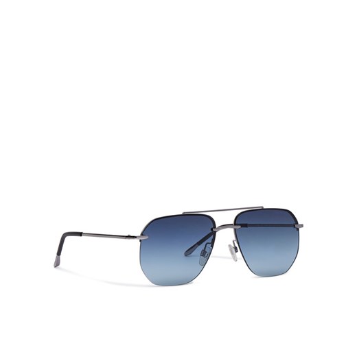 Trussardi Okulary przeciwsłoneczne TSM3024 Srebrny ze sklepu MODIVO w kategorii Okulary przeciwsłoneczne męskie - zdjęcie 182710775