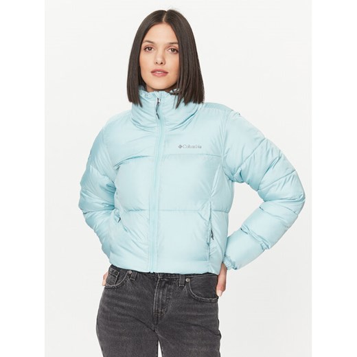 Columbia Kurtka zimowa Puffect™ Cropped Jacket Zielony Regular Fit ze sklepu MODIVO w kategorii Kurtki damskie - zdjęcie 182710805