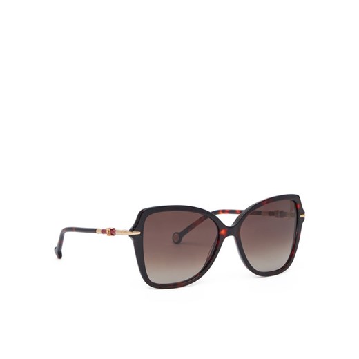 Carolina Herrera Okulary przeciwsłoneczne HER 0302/S 208047 Brązowy ze sklepu MODIVO w kategorii Okulary przeciwsłoneczne damskie - zdjęcie 182710849