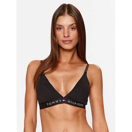 Tommy Hilfiger Biustonosz braletka UW0UW04144 Czarny ze sklepu MODIVO w kategorii Biustonosze - zdjęcie 182710986
