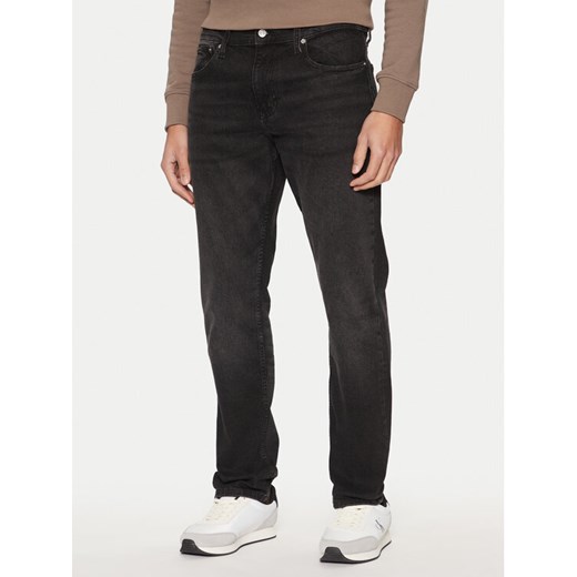 Calvin Klein Jeans Jeansy J30J326538 Czarny Slim Fit ze sklepu MODIVO w kategorii Jeansy męskie - zdjęcie 182710997
