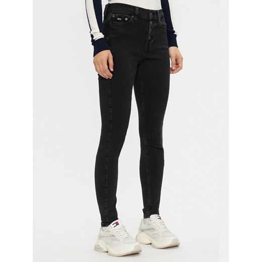 Tommy Jeans Jeansy Nora DW0DW19543 Czarny Skinny Fit ze sklepu MODIVO w kategorii Jeansy damskie - zdjęcie 182711006