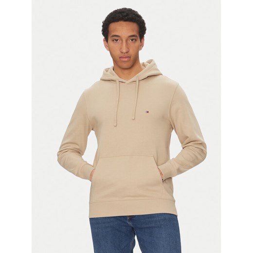 Tommy Hilfiger Bluza Essential MW0MW37235 Beżowy Regular Fit ze sklepu MODIVO w kategorii Bluzy męskie - zdjęcie 182711027