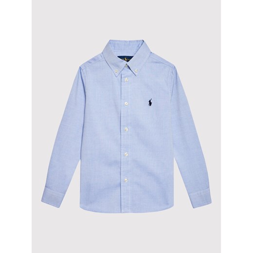 Polo Ralph Lauren Koszula 323819238002 Błękitny Slim Fit ze sklepu MODIVO w kategorii Koszule chłopięce - zdjęcie 182711036
