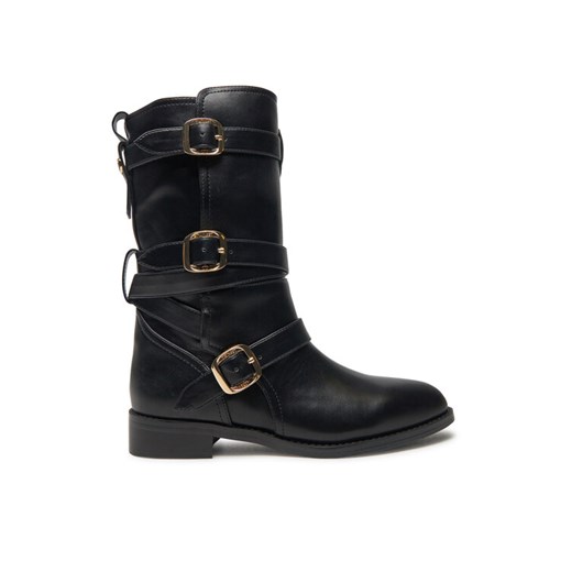 TWINSET Botki 242TGT072 Czarny ze sklepu MODIVO w kategorii Botki - zdjęcie 182711039